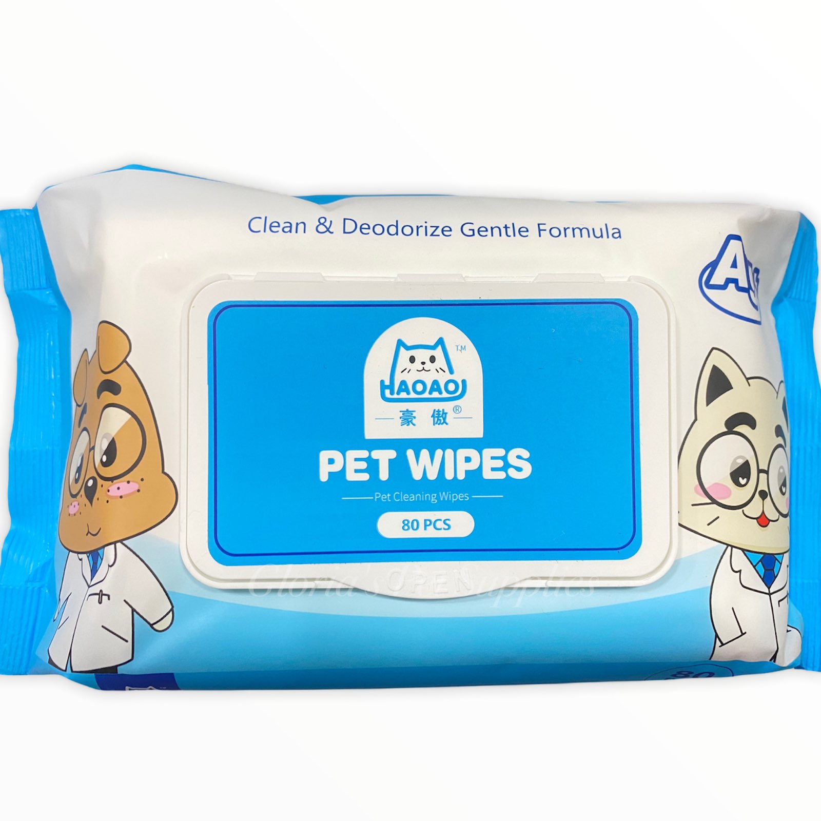 Haoao Pet Wipes 80 Shts Products Gloria's Pet Supplies