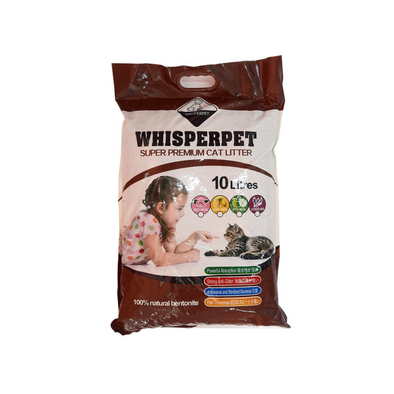 Whisperpet Litter 10L (Coffee)