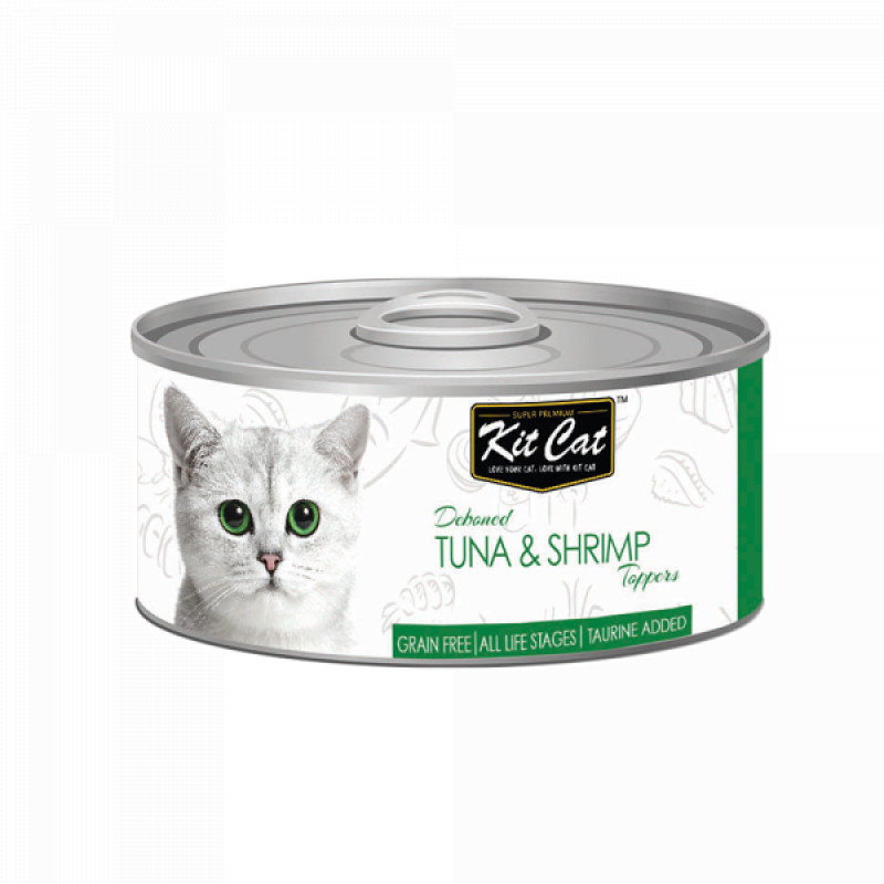 Kitcat- Tuna & Shrimp 80g