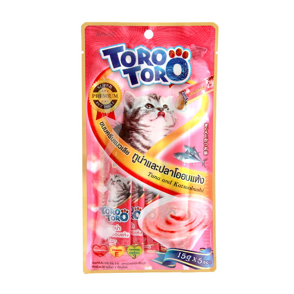 Toro Toro Creamy- Tuna & Katsuobushi 5pc (Pink)
