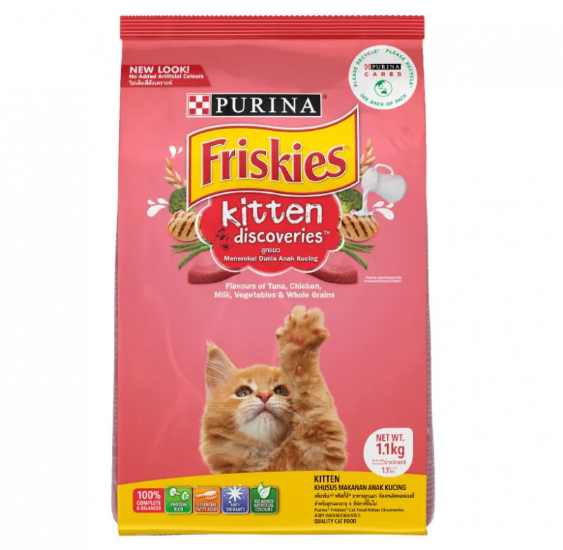 Friskies-Kitten Discovries 1.1kg