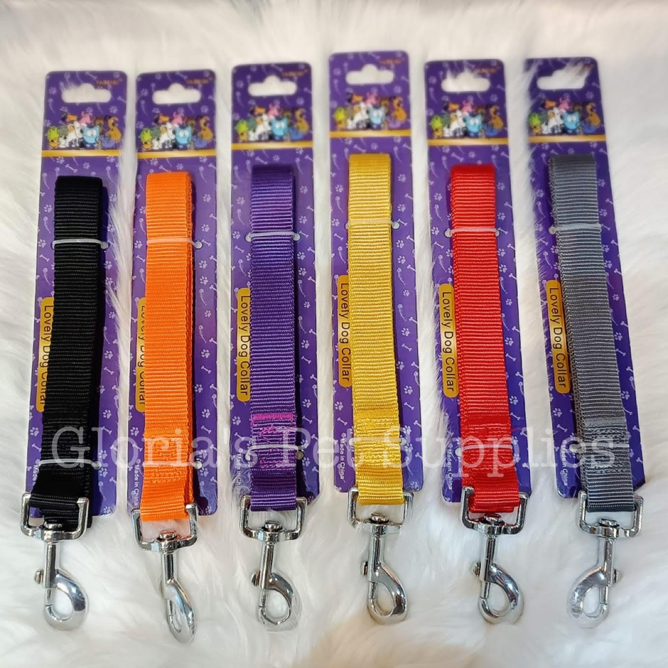 Nylon Plain Leash-25mm*48''