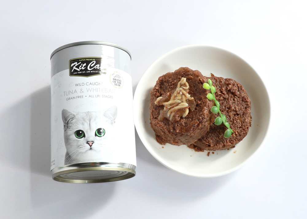 KitCat- Premium Can - Tuna & Whitebait- 400g