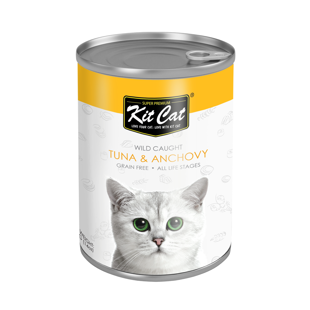 KitCat- Premium Can- Tuna & Anchovy - 400g