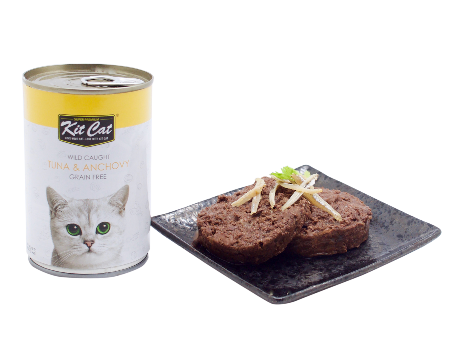 KitCat- Premium Can- Tuna & Anchovy - 400g