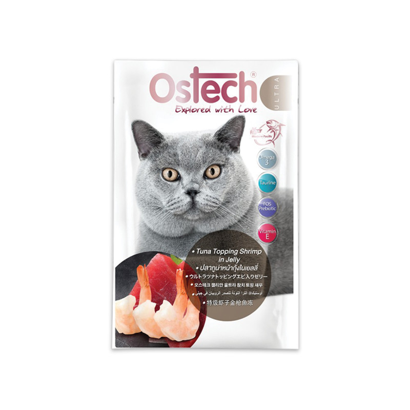 Ostech- Ultra Tuna Topping Shrimp Jelly (70g)