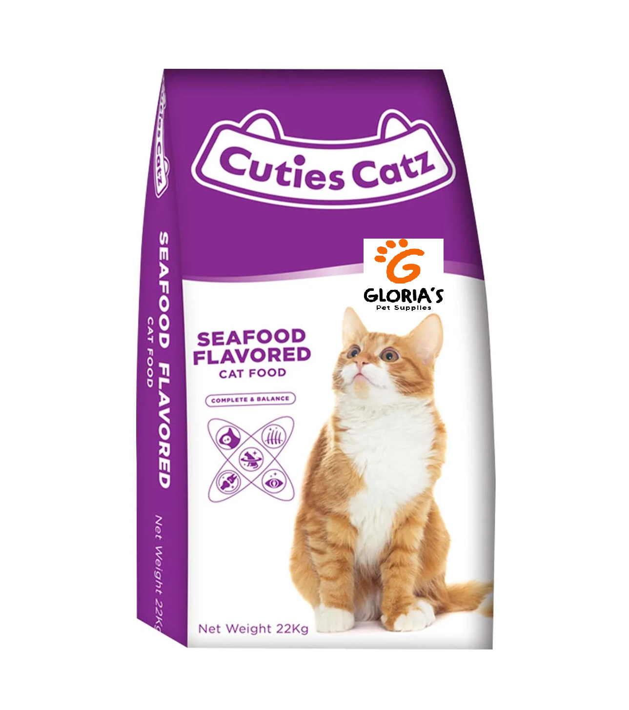 Cuties Catz- 22kg (Seafood)