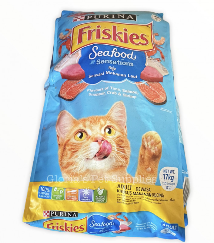 Friskies- Seafood Sensation 17kg (Blue)