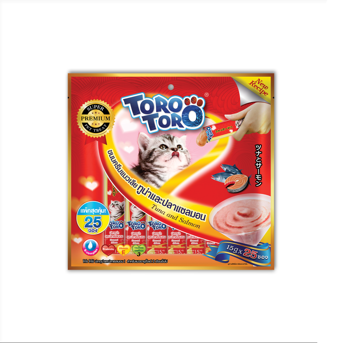 Toro Toro- Tuna Salmon 25pc (Red)