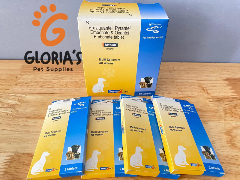 Alfanil tablet Dewormer (2 tab) သန်ချဆေး