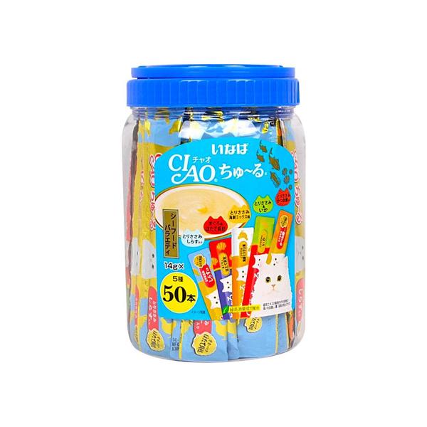 CIAO- Churu 50pc Seafood (Blue)