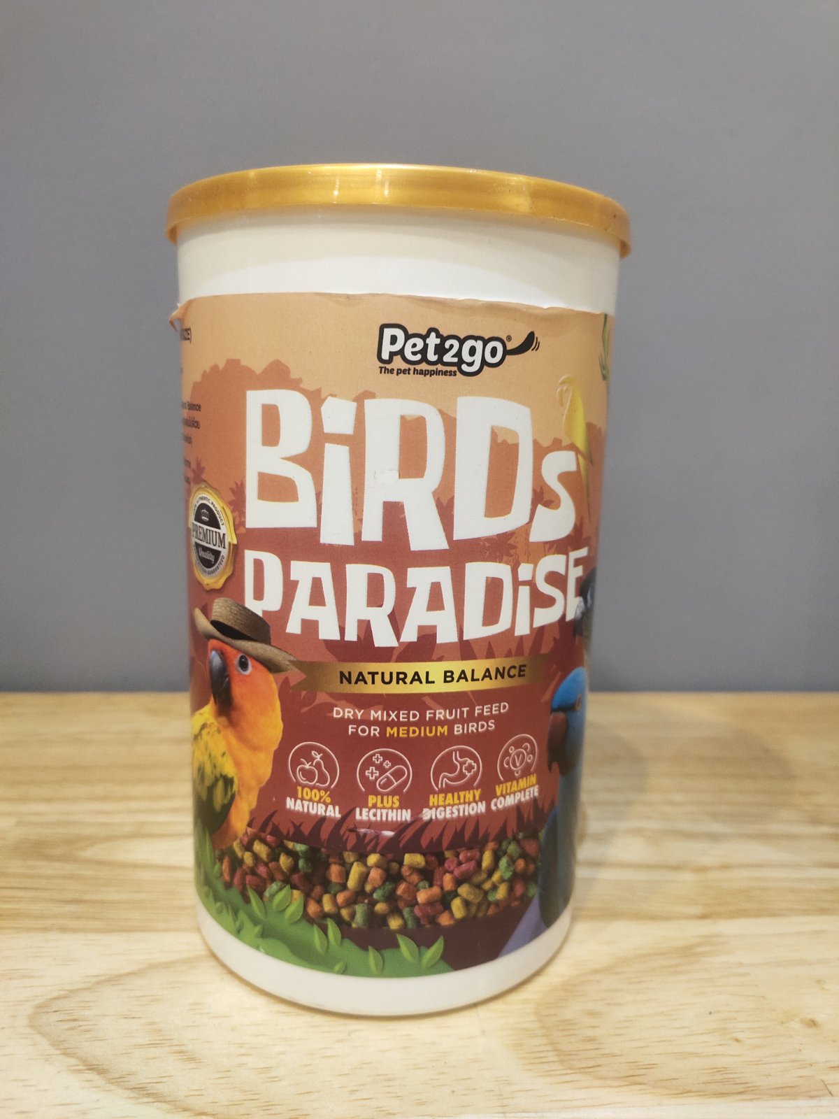 Birds Paradise- Mixed Fruits Medium (500g)