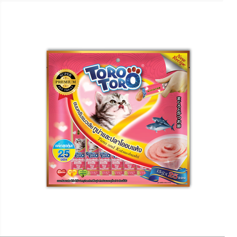 Toro Toro- Tuna & Katsuobushi 25pc (Pink)