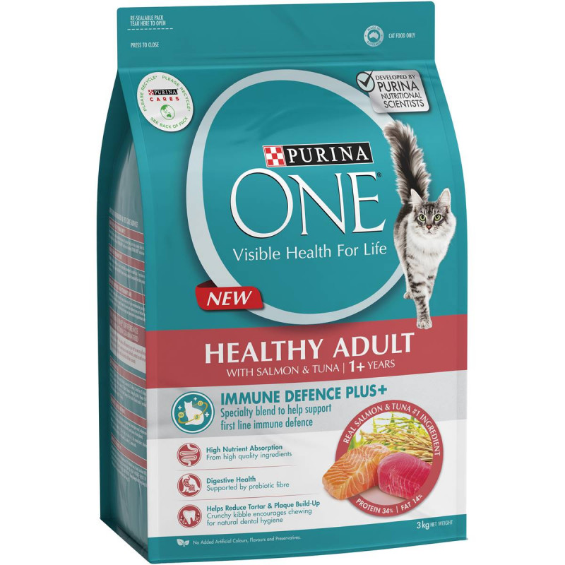 Purina One- Healthy Adult Salmon- 2.7kg