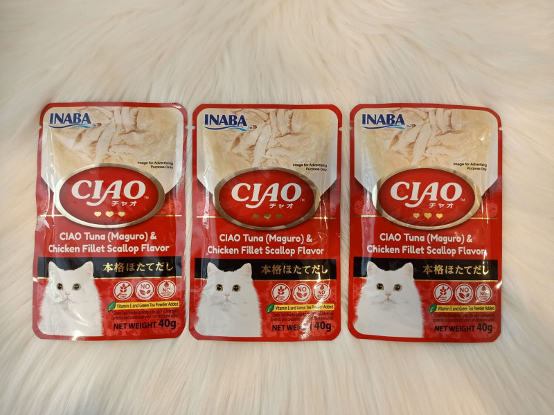 CIAO 40g -IC201 Tuna & Scallop
