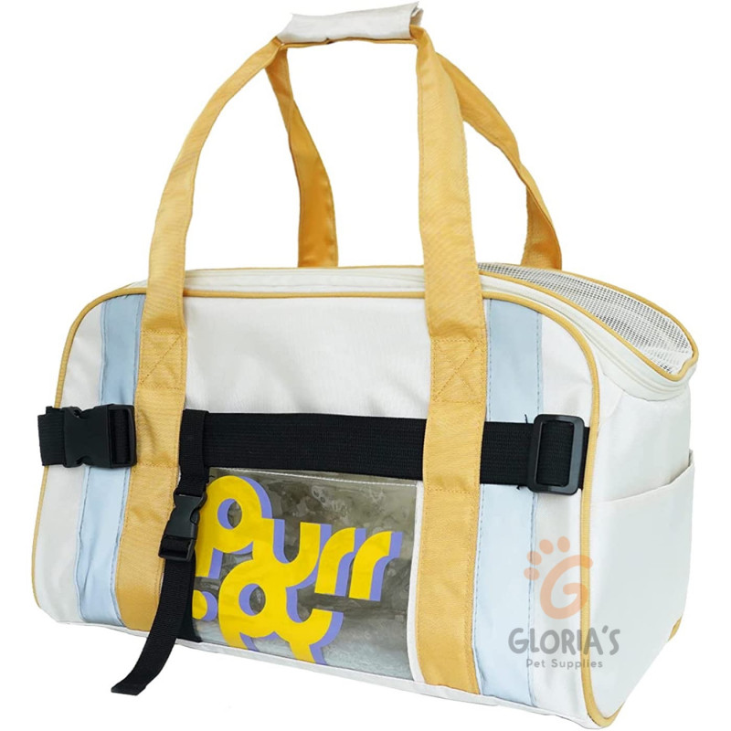 Purrpy: Pet Carrier Soft-sided travel bag : tote bag