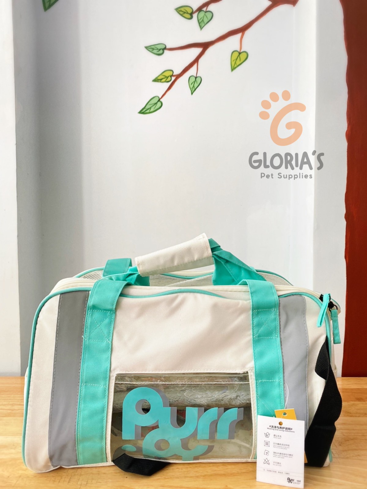 Purrpy: Pet Carrier Soft-sided travel bag : tote bag