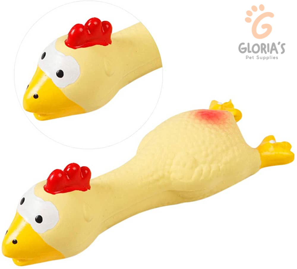 Colorful Chicken Toy with squeak