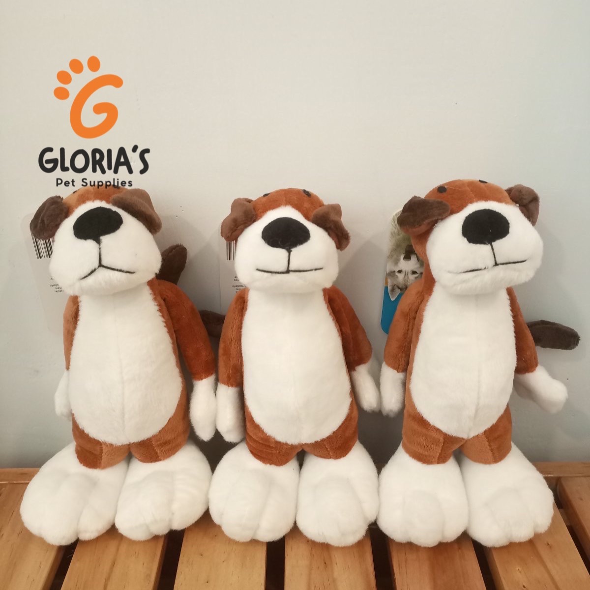 Lucky- Plush Dog Toy (Dog)- 1pc