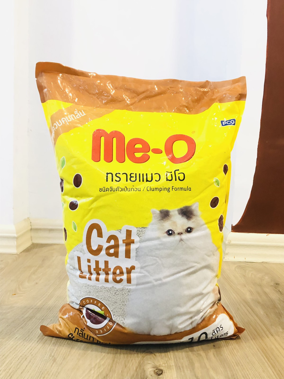 Me-O Cat Litter 10L (Coffee)