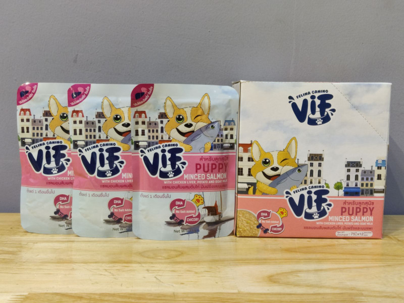 VIF-P4 Puppy Minced Salmon