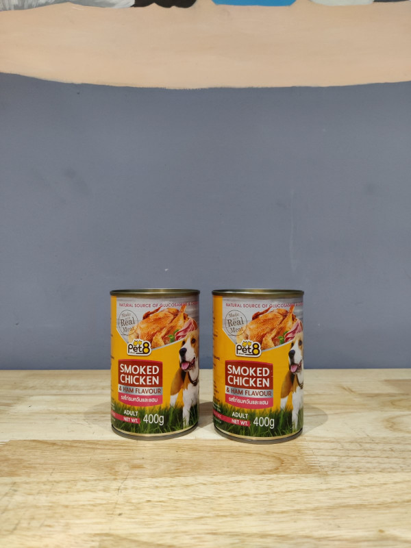 Pet8- Smoked Chicken 400g