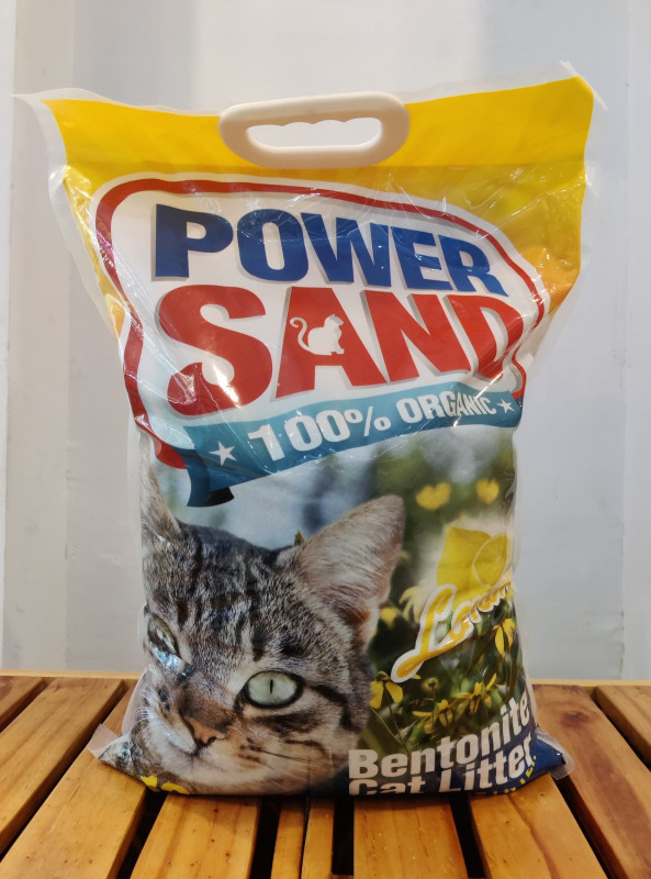 Power Sand - Cat Litter 10L (Lemon)