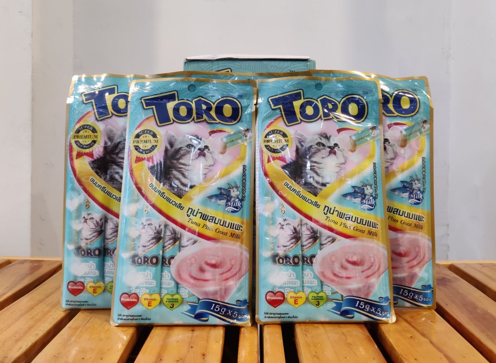 Toro Toro Creamy- Tuna & Goatmilk 5pc