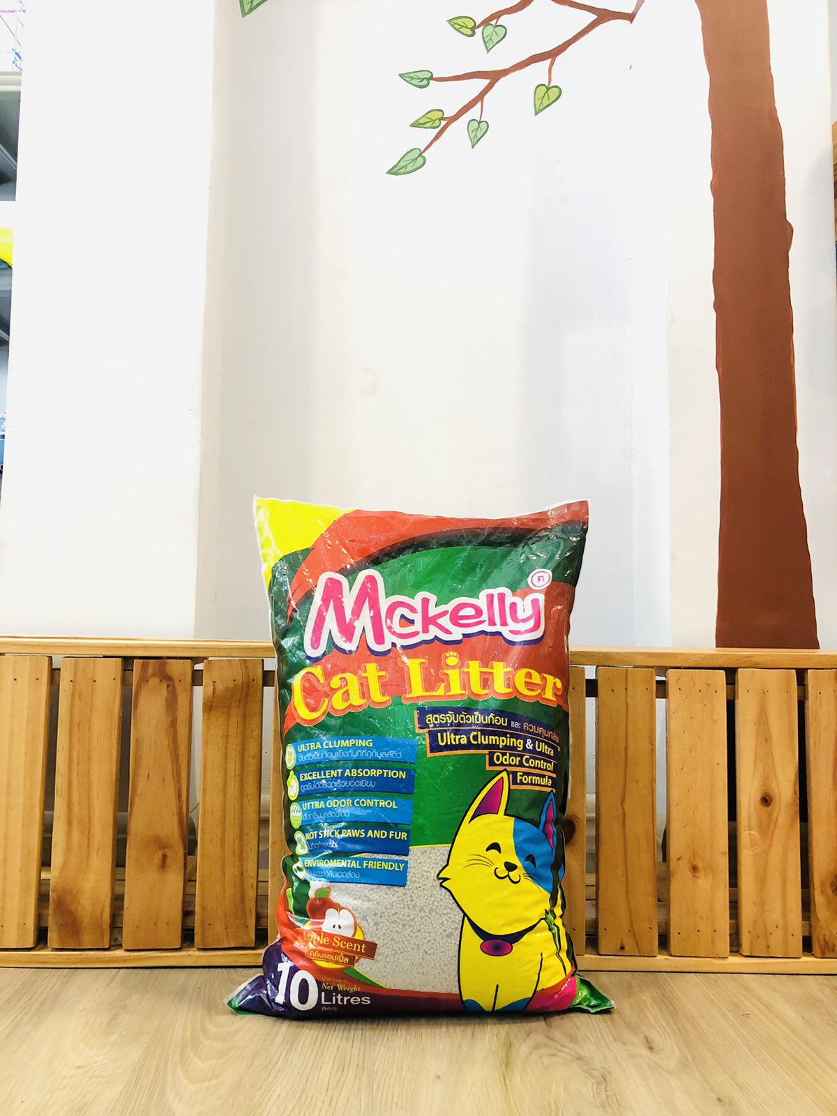 Mckelly- Cat Litter 10L (Apple)