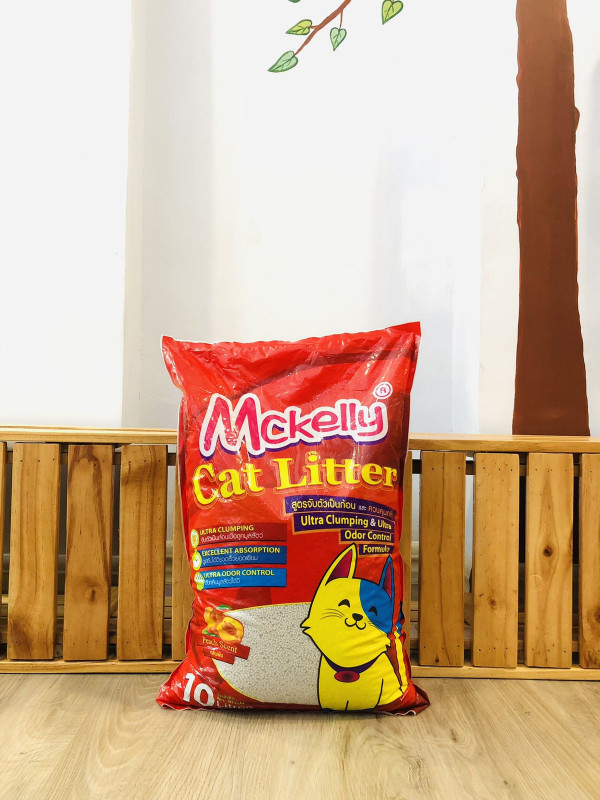 Mckelly- Cat Litter 10L (Peach)