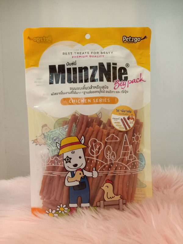 MunzNie-BP24 Soft Chicken Small Sticks 350g