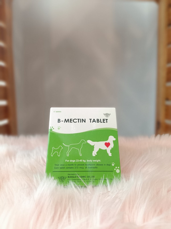 B Mectin Heartworm- 3tabs (23-45kg)