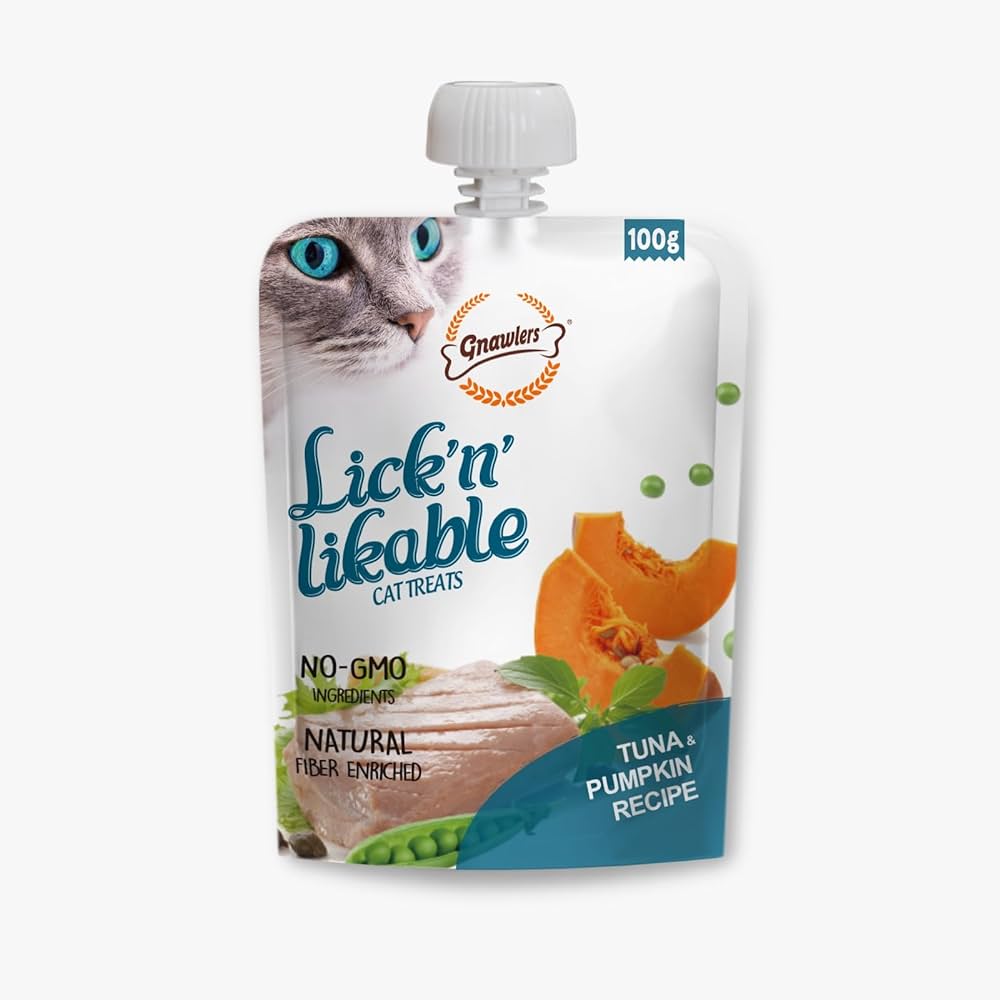Lick N Likeable- Cat Treats (Tuna & Pumpkin)