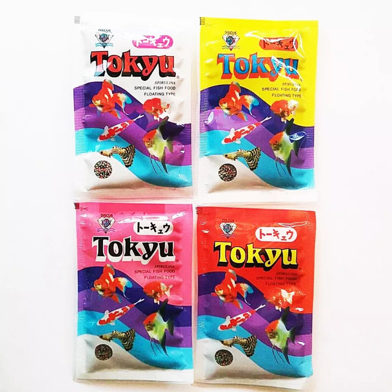 TOKYU FISH FOOD 20g | Pack of 4 pics