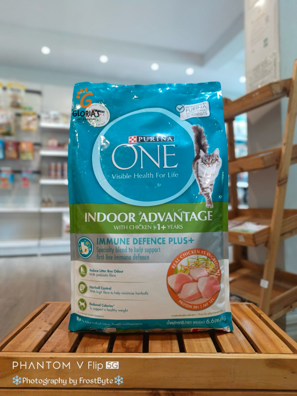 Purina One-Indoor Adult (Chicken)- 6.6kg