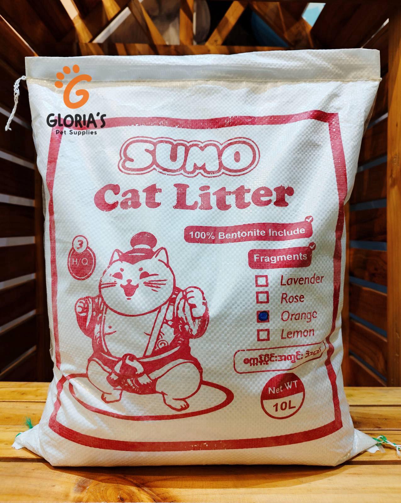 Sumo-Cat Litter 10L (Orange)