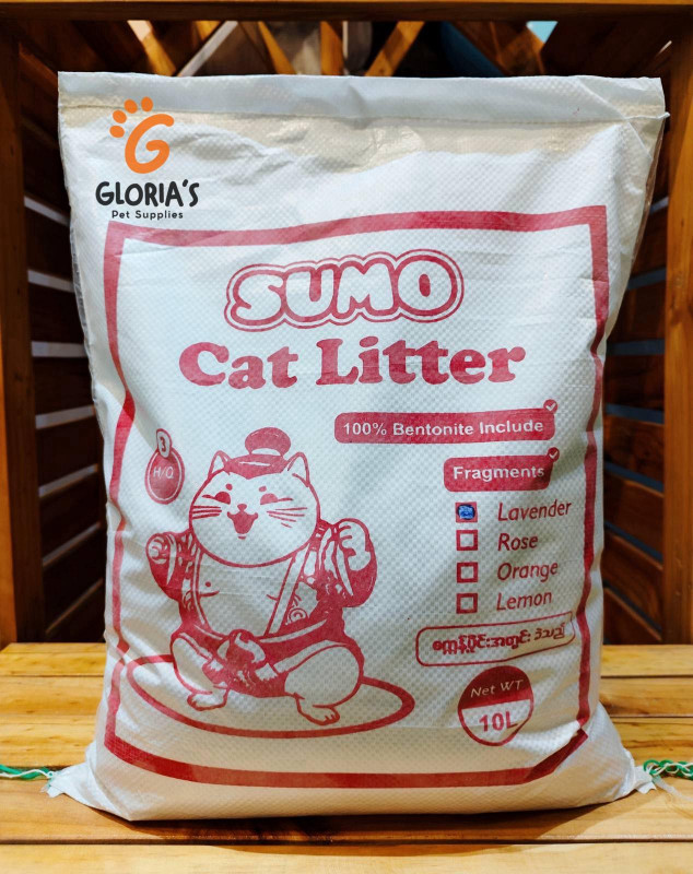 Sumo-Cat Litter 10L (Lavendar)