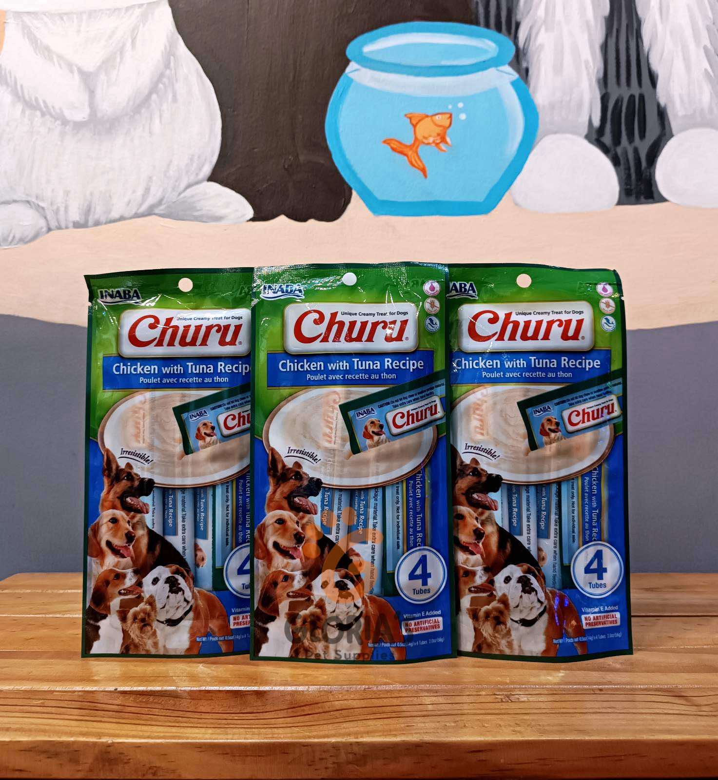 Inaba _WAN Churu 4pc _ Chicken with Tuna