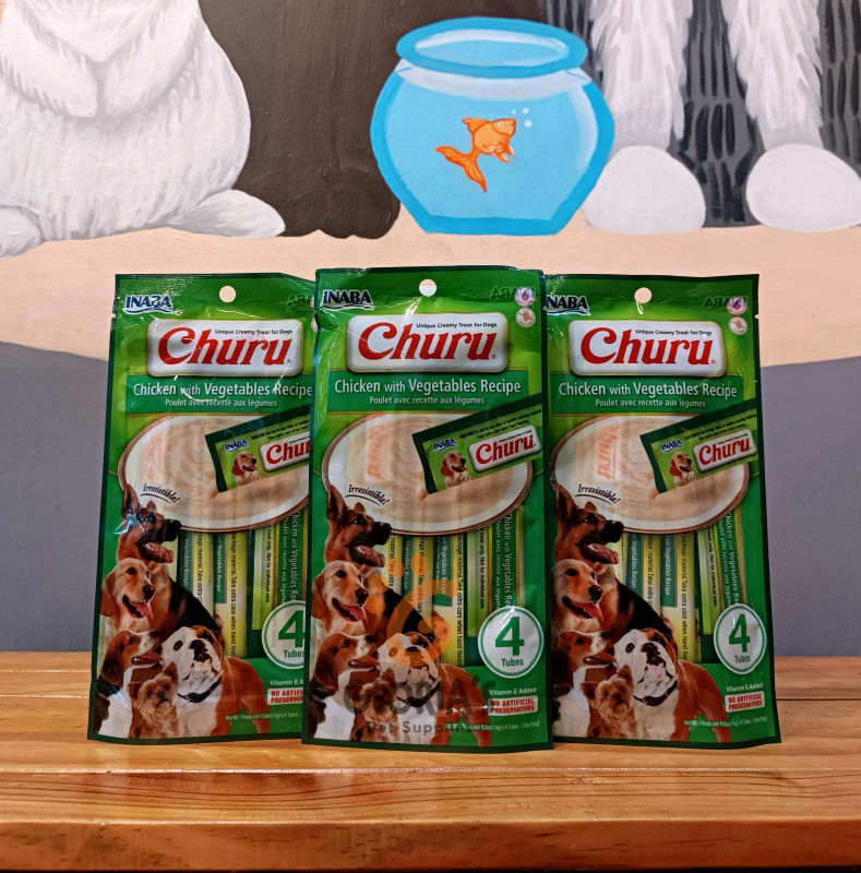 Inaba _WAN Churu 4pc _ Chicken with Vegetable