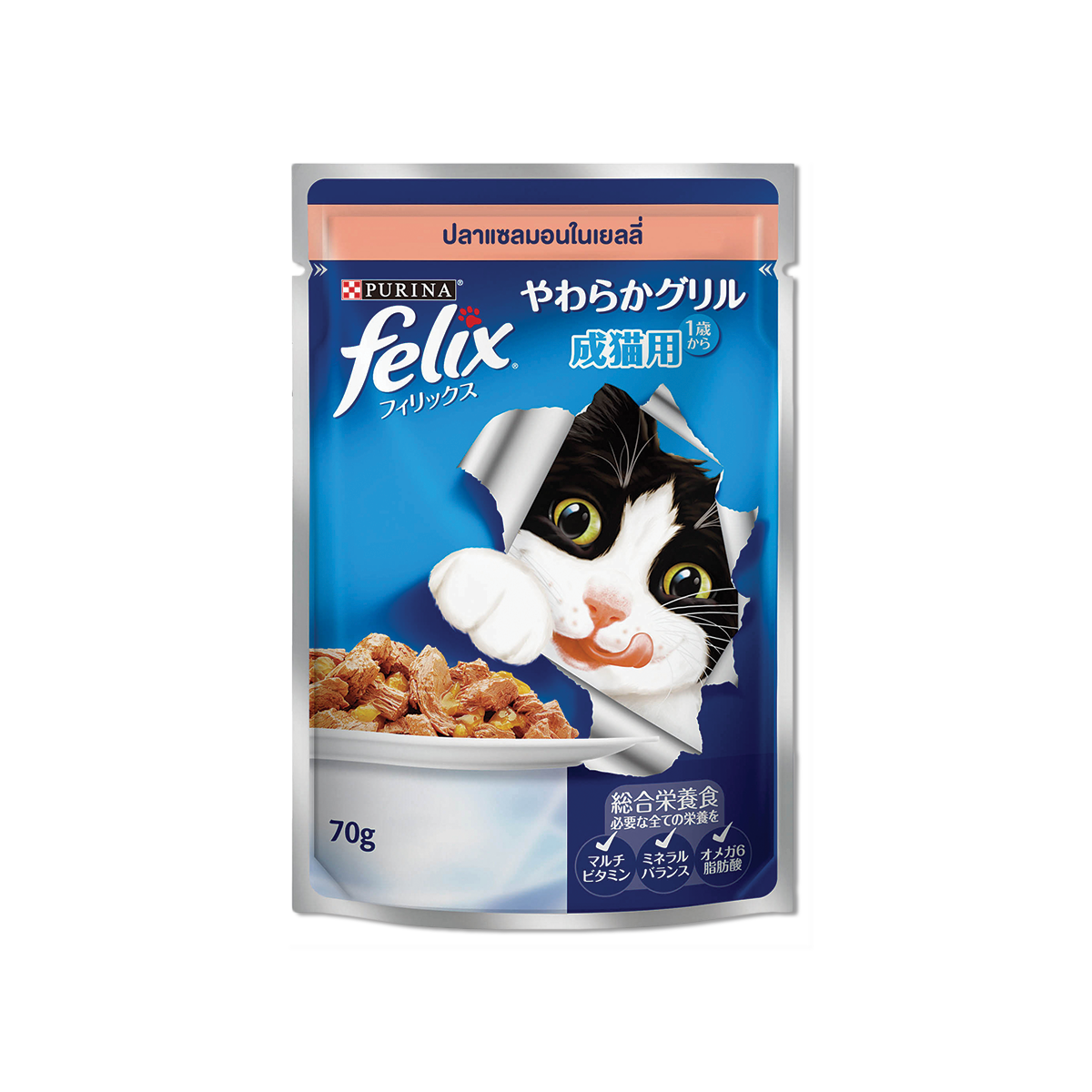 Felix- Salmon Jelly 70g