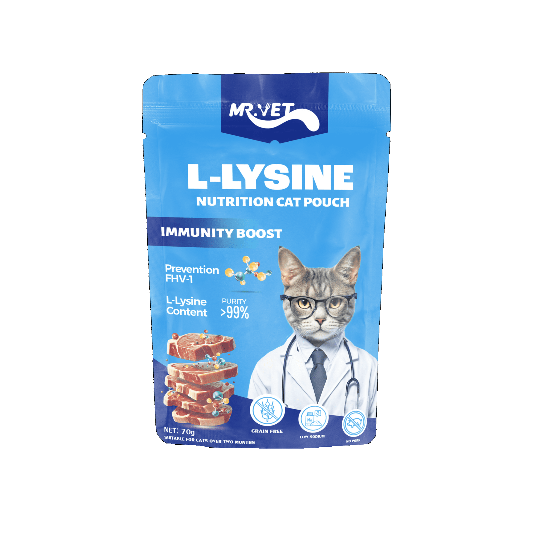 Mr.Vet L-lysine 70g