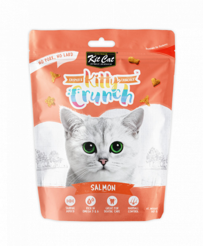 KitCat- Kitty Crunch (Salmon) 60g