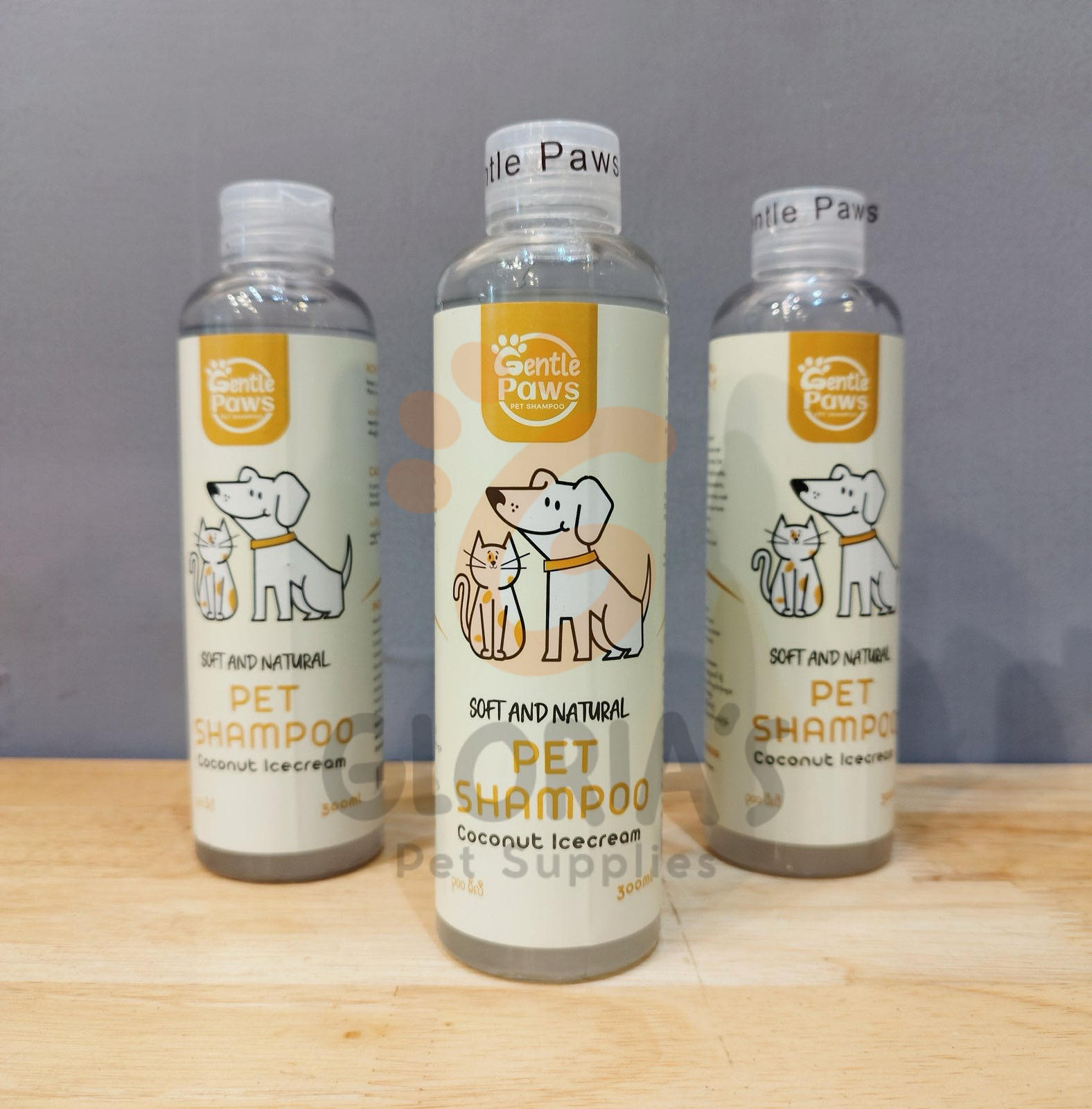 Gentle Paws - Shampoo 300ml (Coconut Icecream)