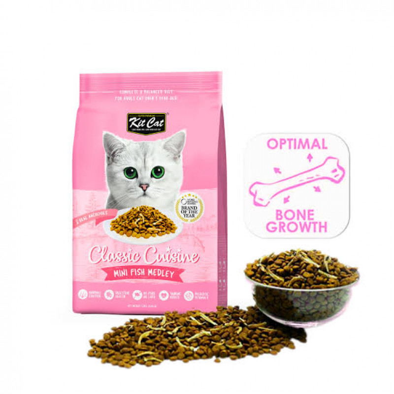 Kit Cat- Mini Fish Medley 1.2kg