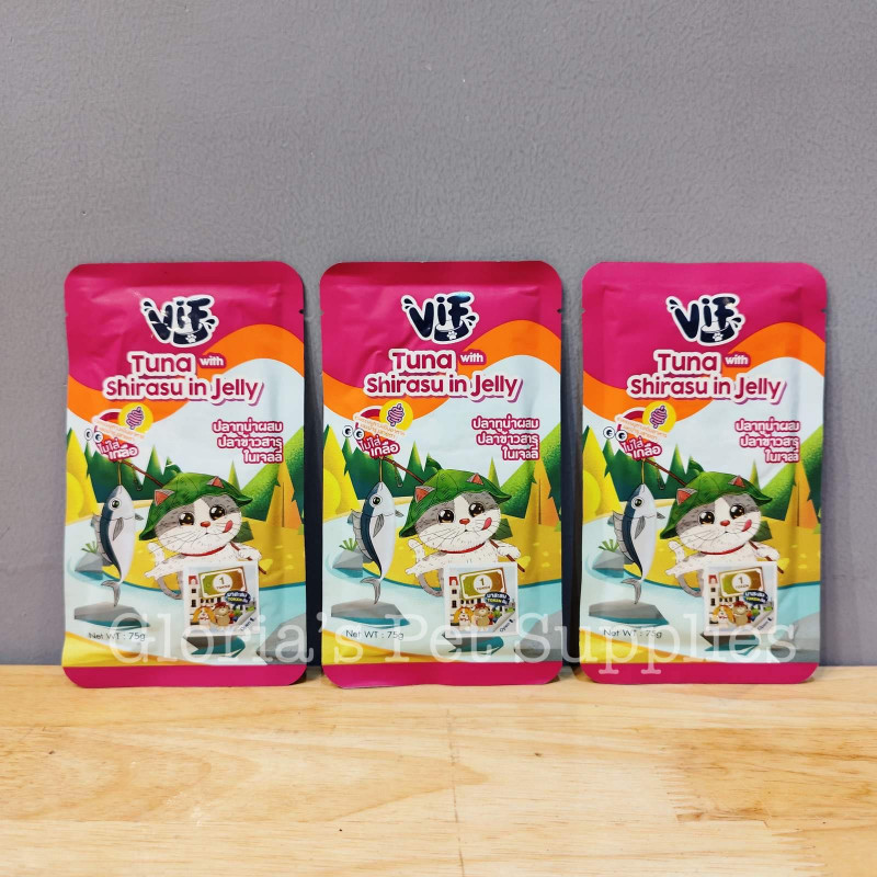 VIF-C12 Tuna with Shirasu in Jelly 75g