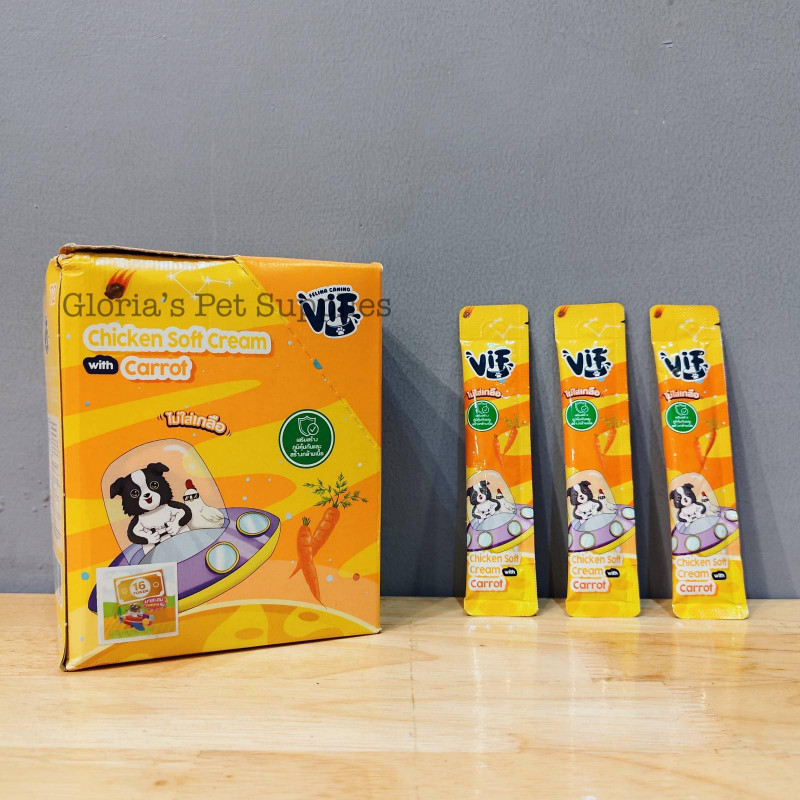 VIF Creamy Dog- Chicken with Carrot (40pc)
