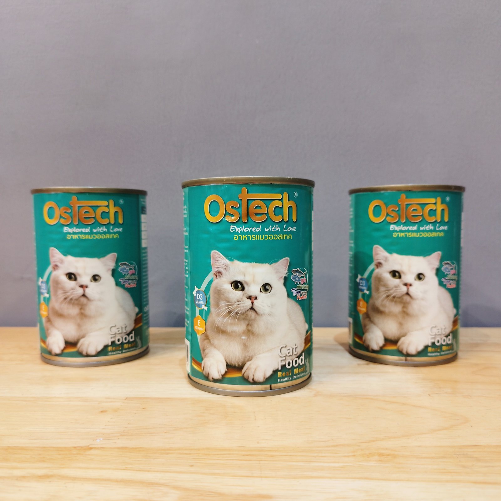 Ostech-Real Meat-Tuna & Mackerel 400g