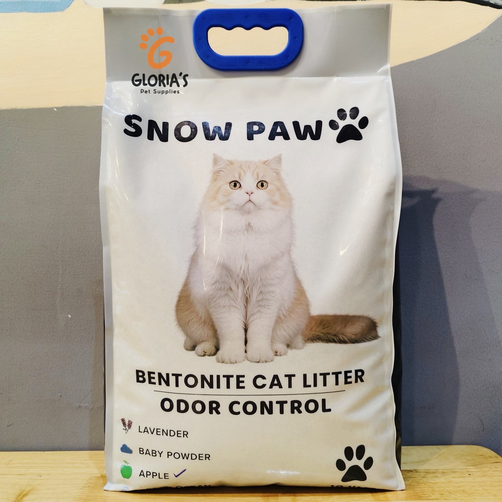 Snow Paw Cat Litter 10L (Apple)