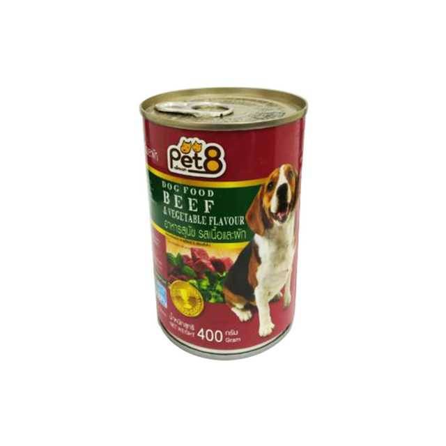 Pet8- Beef 400g (Red)