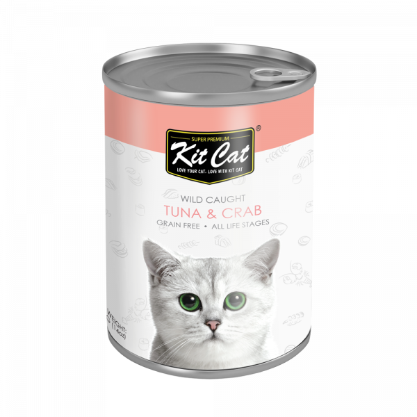 KitCat- Premium Can- Tuna & Crab - 400g